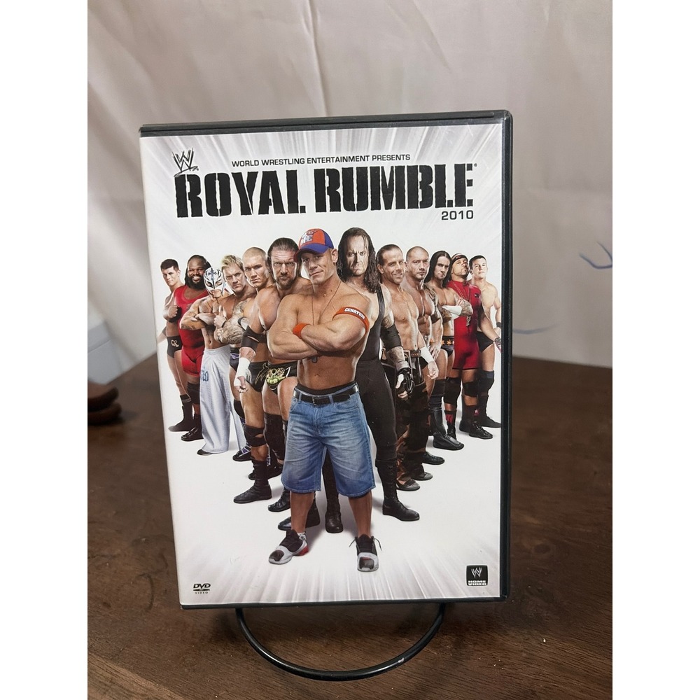 WWE Royal Rumble 2010 DVD Wrestling Sports John Cena Edge EXCELLENT